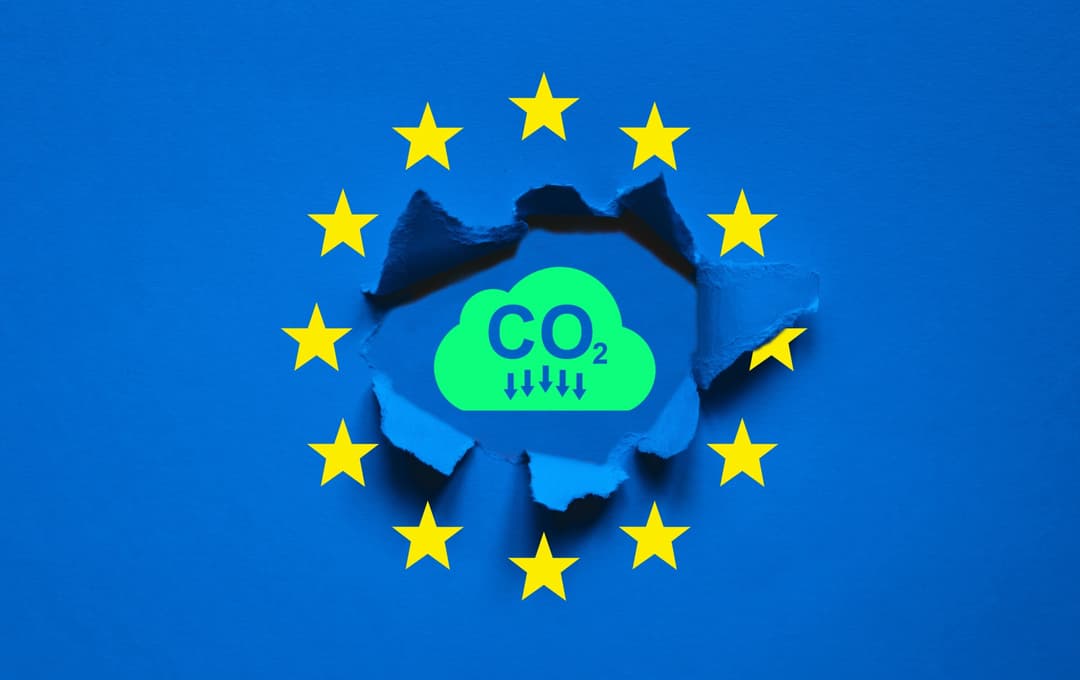 Decline,In,Carbon,Dioxide,Emissions,In,Europe.,Union,European,Is