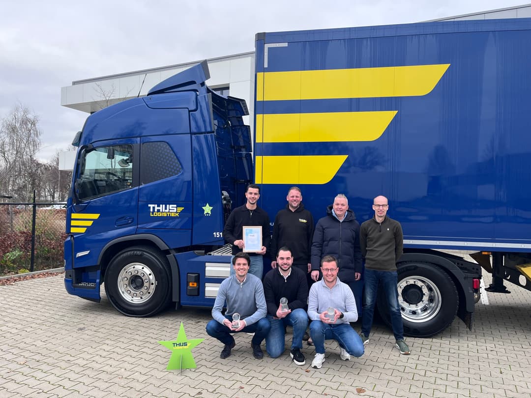 3e Lean & Green Star voor Thijs Logistiek
